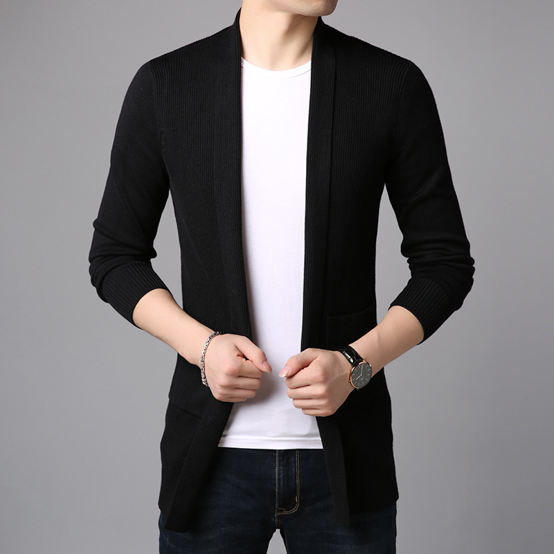 Autumn And Winter Fashion Men Elegant Woollen Sweater Knitted Cardigan Men'S Wear Mid-length Sweater, 12902 dark blue
Autumn And Winter Fashion Men Elegant Woollen Sweater Knitted Cardigan Men'S Wear Mid-length Sweater, 12902 dark blue
