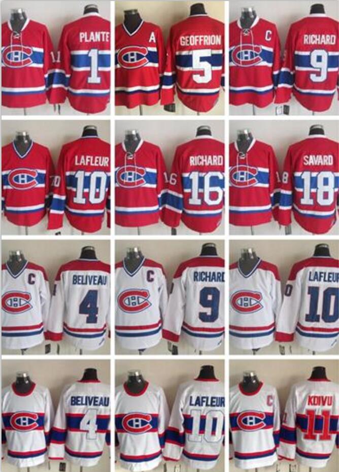 Montreal Canadiens Jersey 1 Plante 4 Beliveau 5 Geoffrion 9 Richard 10 Lafleur 18 Savard 11 Koivu Hockey Jerseys Cheap, #4 beliveau red
Montreal Canadiens Jersey 1 Plante 4 Beliveau 5 Geoffrion 9 Richard 10 Lafleur 18 Savard 11 Koivu Hockey Jerseys Cheap, #4 beliveau red