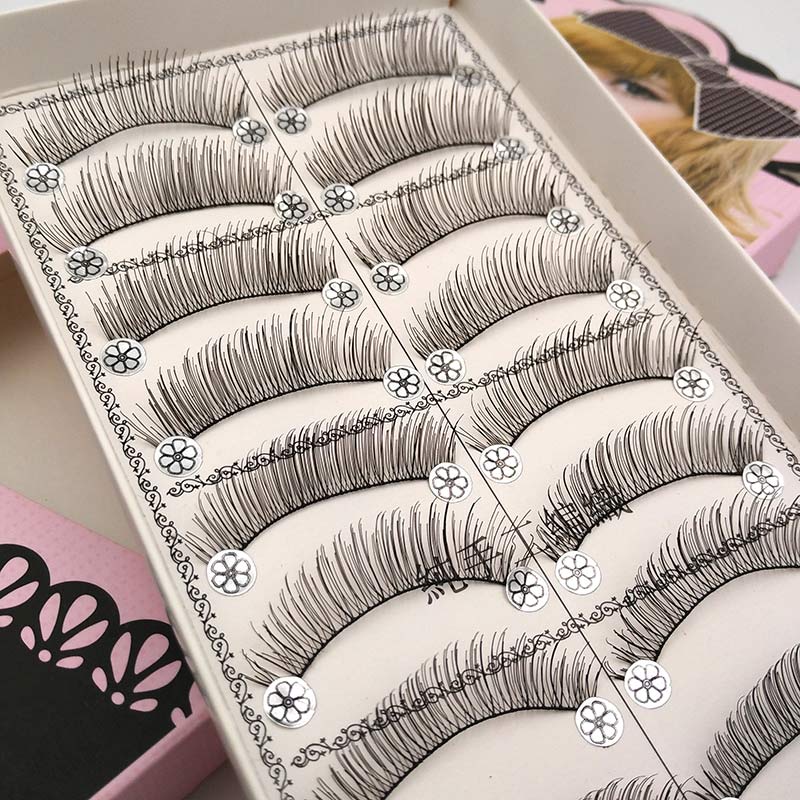 10 pairs Natural False Eyelashes Long Cross Fake Eye Lashes Wispy Eyelashes Makeup Eyelash Extension Beauty False Lashes L06
10 pairs Natural False Eyelashes Long Cross Fake Eye Lashes Wispy Eyelashes Makeup Eyelash Extension Beauty False Lashes L06