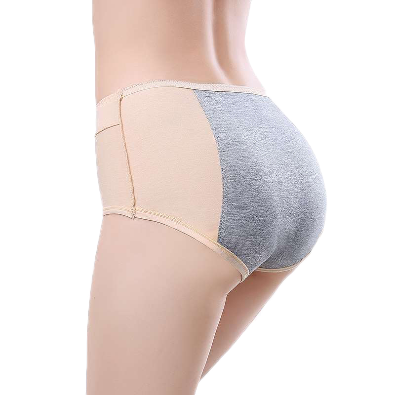 women's medium waist large size anti side leakage safety pants big aunt sanitary pants cotton crotch breathable, See chart
women's medium waist large size anti side leakage safety pants big aunt sanitary pants cotton crotch breathable, See chart