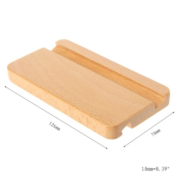 Wooden Phone Universal Holder for Mobile Phone Bracket For Tablet Stand Desk Phone Support