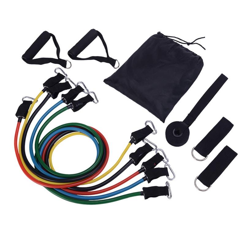 11pcs/set Pull Rope Fitness Exercises Resistance Bands Latex Tubes Pedal Excerciser Body Training Home Gyms Workout Elastic Rope
11pcs/set Pull Rope Fitness Exercises Resistance Bands Latex Tubes Pedal Excerciser Body Training Home Gyms Workout Elastic Rope