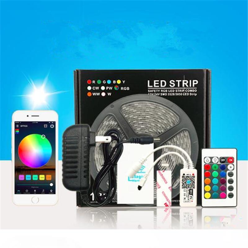 IOS Android Wifi Control 150LED 5M SMD 5050 RGB LED Strip Light Kit for Home Party Christmas Decoration Lighting
IOS Android Wifi Control 150LED 5M SMD 5050 RGB LED Strip Light Kit for Home Party Christmas Decoration Lighting