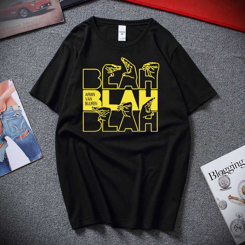 Armin Buuren Blah T-shirt Trance Music Fans Cool Casual Pride T shirt DJ Men New Summer Fashion Streetwear Tee shirt homme, Women white
Armin Buuren Blah T-shirt Trance Music Fans Cool Casual Pride T shirt DJ Men New Summer Fashion Streetwear Tee shirt homme, Women white
