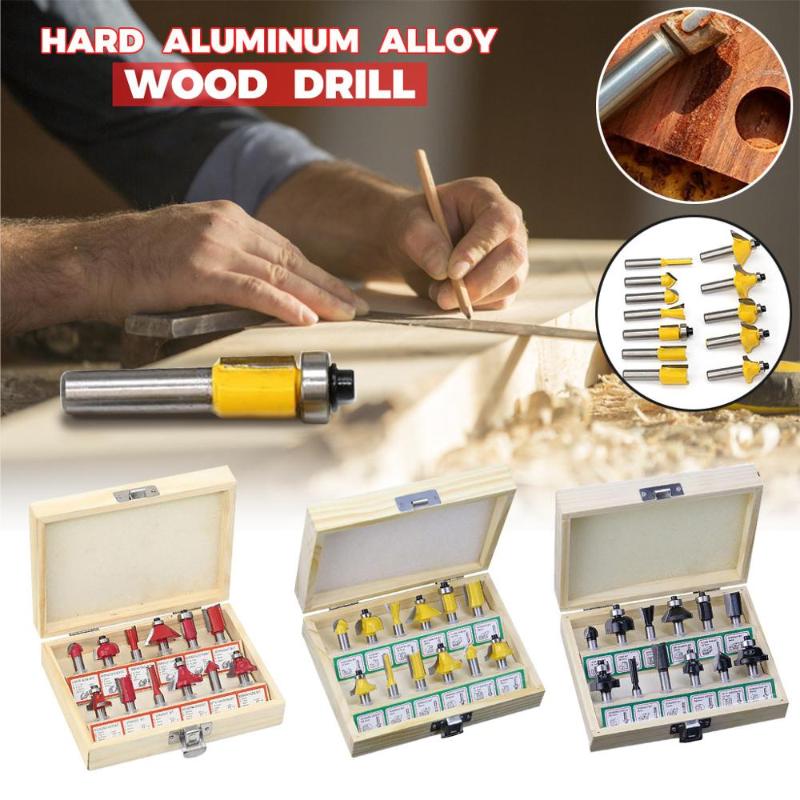 12pcs/set Alloy Woodworking Milling Cutters Shank Carbide Router Bit For Wood Cutter Engraving Cutting Tools CD
12pcs/set Alloy Woodworking Milling Cutters Shank Carbide Router Bit For Wood Cutter Engraving Cutting Tools CD