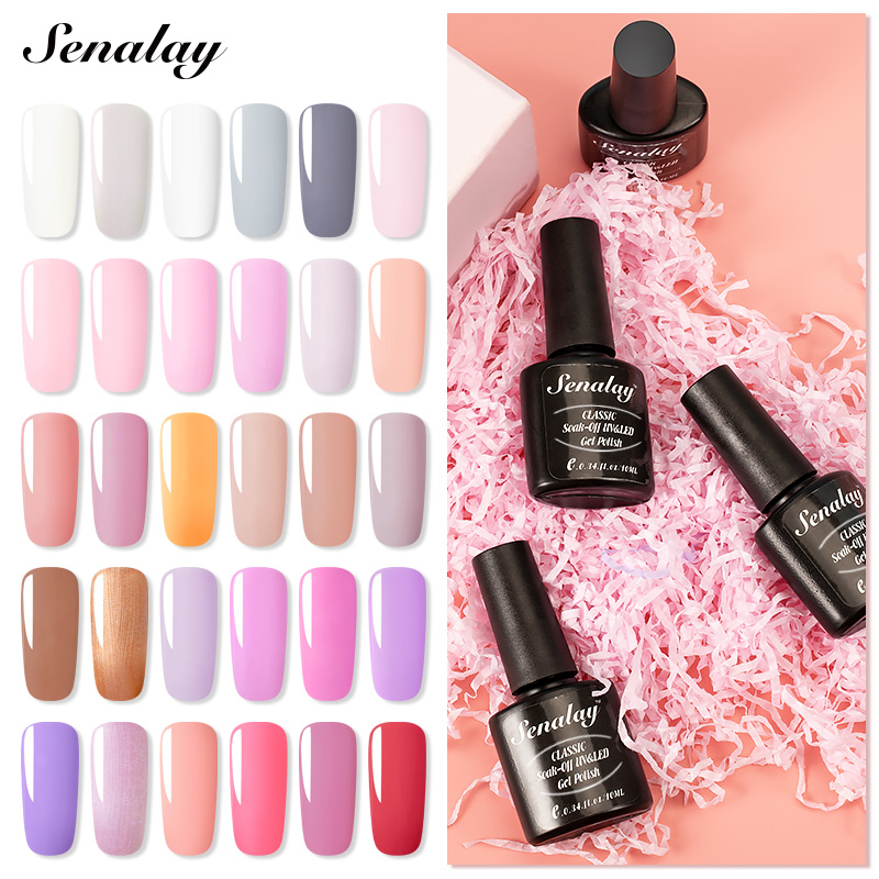 SENALAY Gel nail polish Peel off Need base top coat Nail Set All For Manicure UV LED Gel Varnishes For art, 5ml black
SENALAY Gel nail polish Peel off Need base top coat Nail Set All For Manicure UV LED Gel Varnishes For art, 5ml black