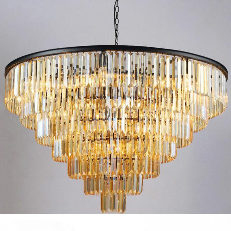 New Style Crystal Chandelier Lighting Fixture Luxury Large Crystal Lustres de cristal Living Room Pendant Lamp
New Style Crystal Chandelier Lighting Fixture Luxury Large Crystal Lustres de cristal Living Room Pendant Lamp