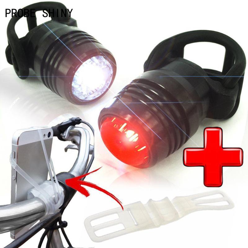 PROBE SHINY Bicycle Light Bike Light Set Usb Rechargeable Headlight Taillight + Smart Bicycle Phone Mount High Quality A711
PROBE SHINY Bicycle Light Bike Light Set Usb Rechargeable Headlight Taillight + Smart Bicycle Phone Mount High Quality A711