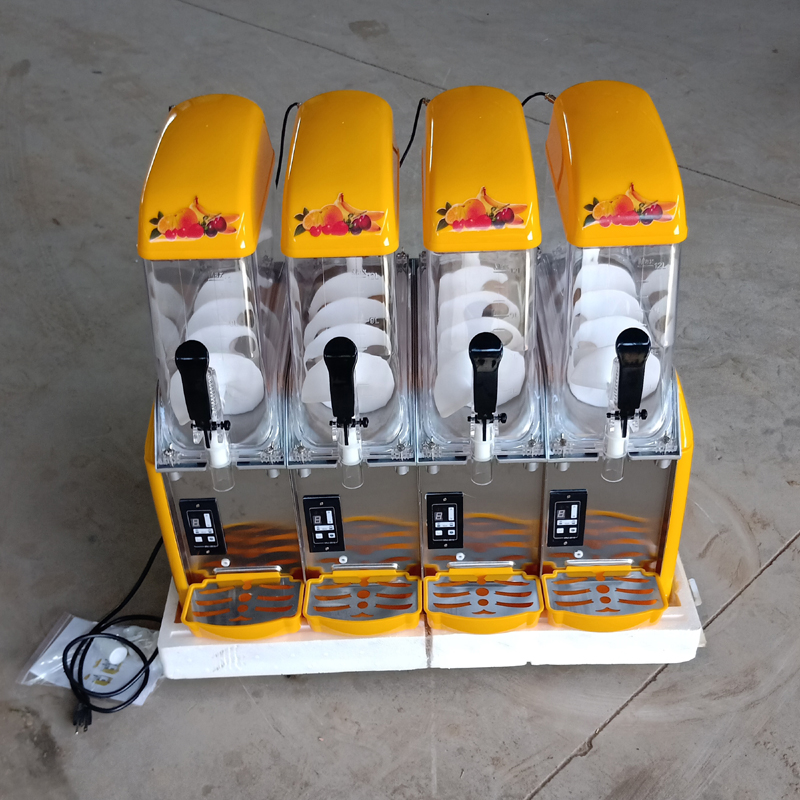 Hot selling commercial summer popular slush ice machine snow melting machine Four tank Ice slush maker machine 1500W
Hot selling commercial summer popular slush ice machine snow melting machine Four tank Ice slush maker machine 1500W