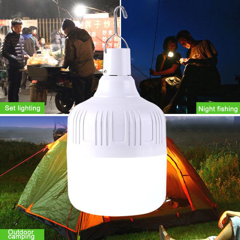 Portable Lantern Camping Lights Bulb 100W/150W Camping Equipment 5V LED For Tent Lanterns Hiking USB Rechargeable Lamp
Portable Lantern Camping Lights Bulb 100W/150W Camping Equipment 5V LED For Tent Lanterns Hiking USB Rechargeable Lamp