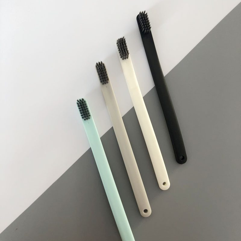 Hot selling Fashion Bamboo Toothbrush Crown Environmentally Toothbrush Bamboo Toothbrush Soft Nylon Capitellum Bamboo Toothbrushes for Hotel
