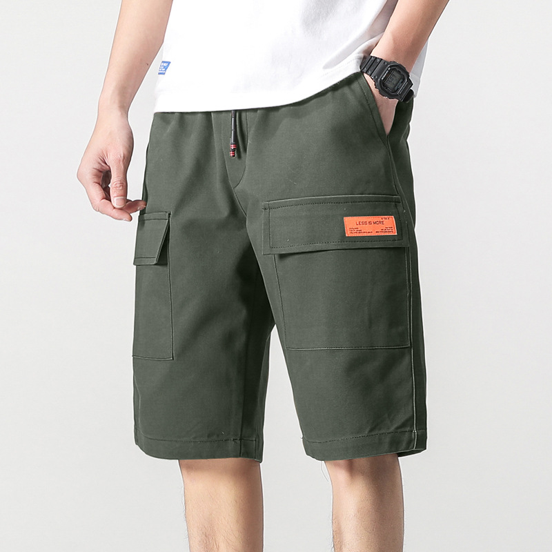 Summer new fashion hot sale solid color shorts men's youth loose casual sports cotton straight-leg shorts, Khaki
Summer new fashion hot sale solid color shorts men's youth loose casual sports cotton straight-leg shorts, Khaki