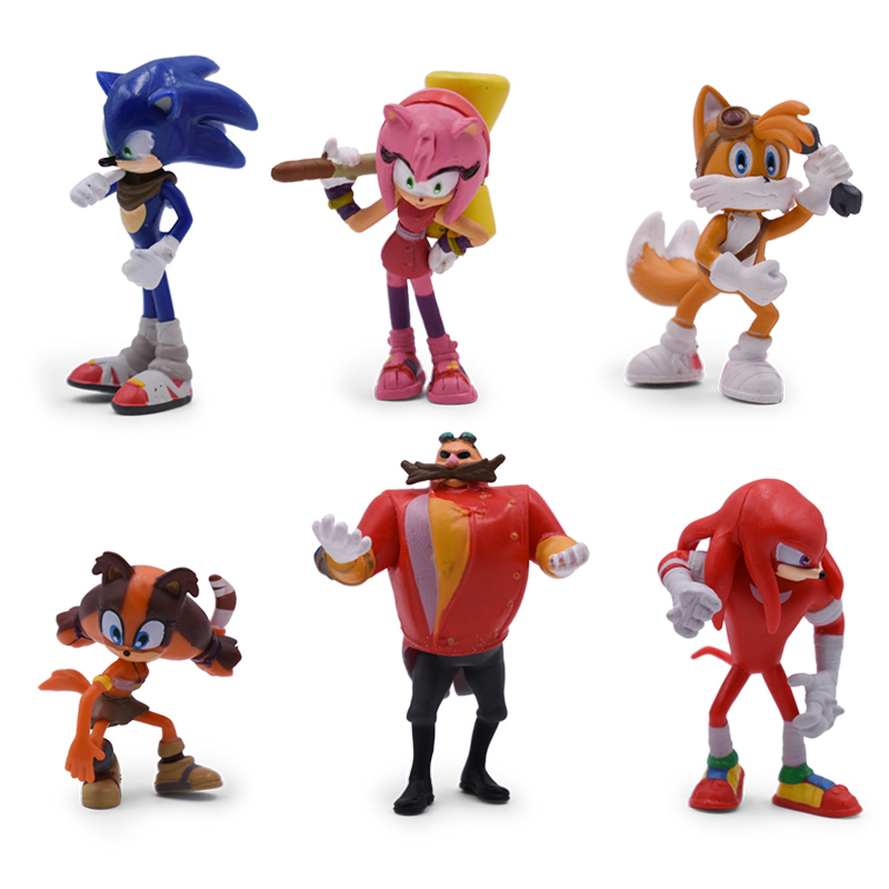 Sonic 6piece/set Doll Anime Figure Toys 4st Generation Boom Rare Dr Eggman Shadow PVC Toy For Children Characters Gift 4-7cm CX200711
Sonic 6piece/set Doll Anime Figure Toys 4st Generation Boom Rare Dr Eggman Shadow PVC Toy For Children Characters Gift 4-7cm CX200711