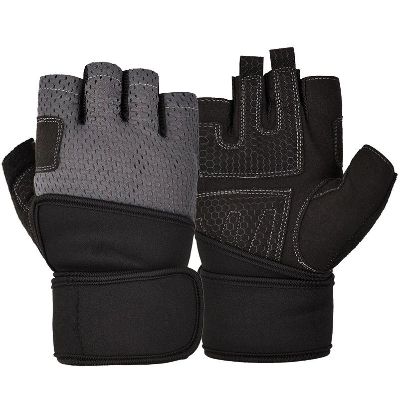 Half-fingered Glove Summer High Elastic Breathable Mesh Half-fingered Outdoor Sports Cycling Gloves Riding Fitness Gloves, Grey
Half-fingered Glove Summer High Elastic Breathable Mesh Half-fingered Outdoor Sports Cycling Gloves Riding Fitness Gloves, Grey