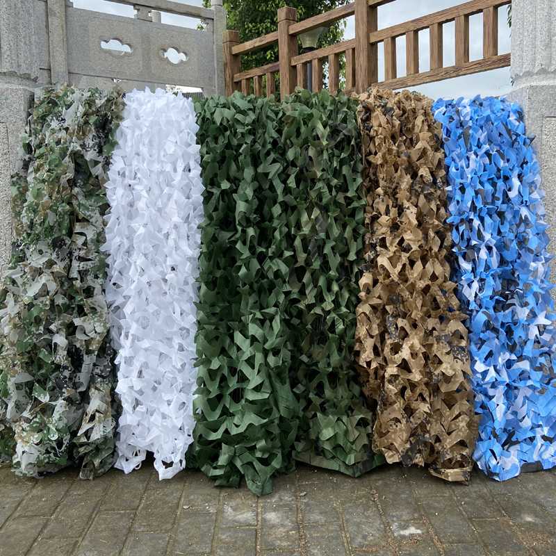 Big size Camouflage Nets Sun Shelter Camou Camping Garden Car Covers Tent Awning Pergola Gazebo Double Layer 30 to 50m2
Big size Camouflage Nets Sun Shelter Camou Camping Garden Car Covers Tent Awning Pergola Gazebo Double Layer 30 to 50m2