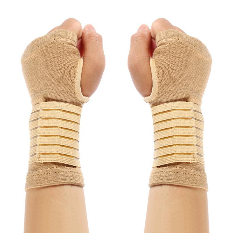 2pcs/ Pair Elasticity Wrist Bandage Support Sportswear Arthritis Band Training Fitness Wrist Guard Hand Brace Accessories, White
2pcs/ Pair Elasticity Wrist Bandage Support Sportswear Arthritis Band Training Fitness Wrist Guard Hand Brace Accessories, White