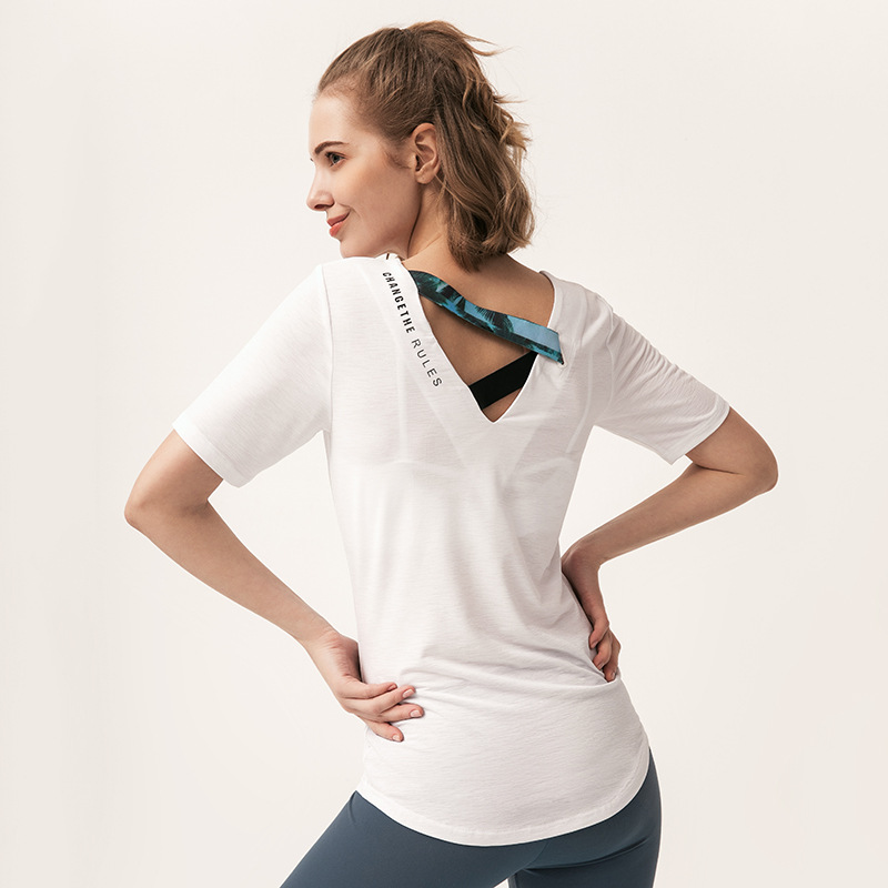 Women' Short Sleeve Moisture Wicking Athletic Shirts Yoga Crop Tops Yoga T Shirt Workout Tops Fitness Running Sportswear, Beige
Women' Short Sleeve Moisture Wicking Athletic Shirts Yoga Crop Tops Yoga T Shirt Workout Tops Fitness Running Sportswear, Beige
