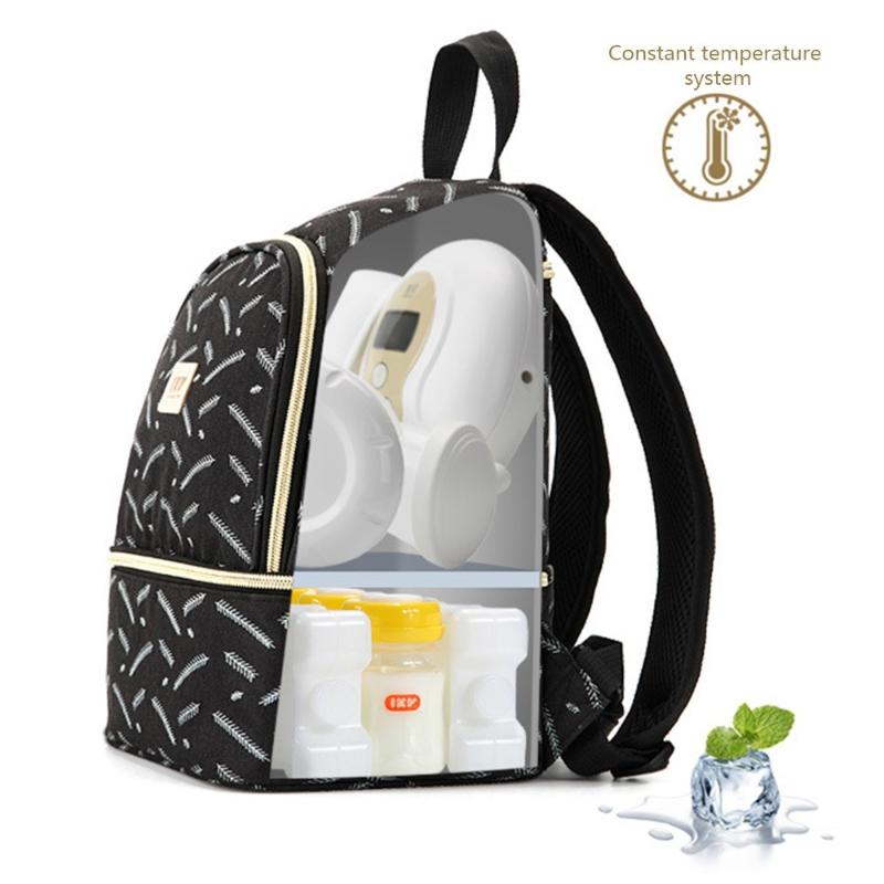 Baby Diaper Bag Baby Bottle Breast Pump Cooler Backpack Leak-Proof Soft-Sided Double Decker Cooler Bag for Mom 14h Fresh Time, Blue
Baby Diaper Bag Baby Bottle Breast Pump Cooler Backpack Leak-Proof Soft-Sided Double Decker Cooler Bag for Mom 14h Fresh Time, Blue
