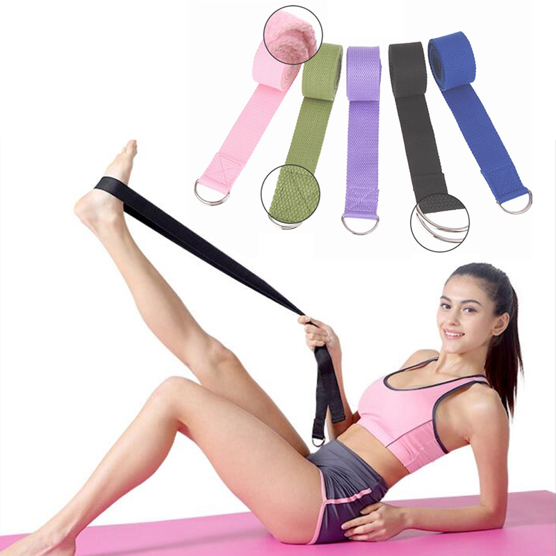 2020 Stretch Strap Adjustable Sport Yoga Belts D-Ring Fitness Gym Strap Arm Legs Waist Exercise Training Rope Resistance Bands, Black
2020 Stretch Strap Adjustable Sport Yoga Belts D-Ring Fitness Gym Strap Arm Legs Waist Exercise Training Rope Resistance Bands, Black
