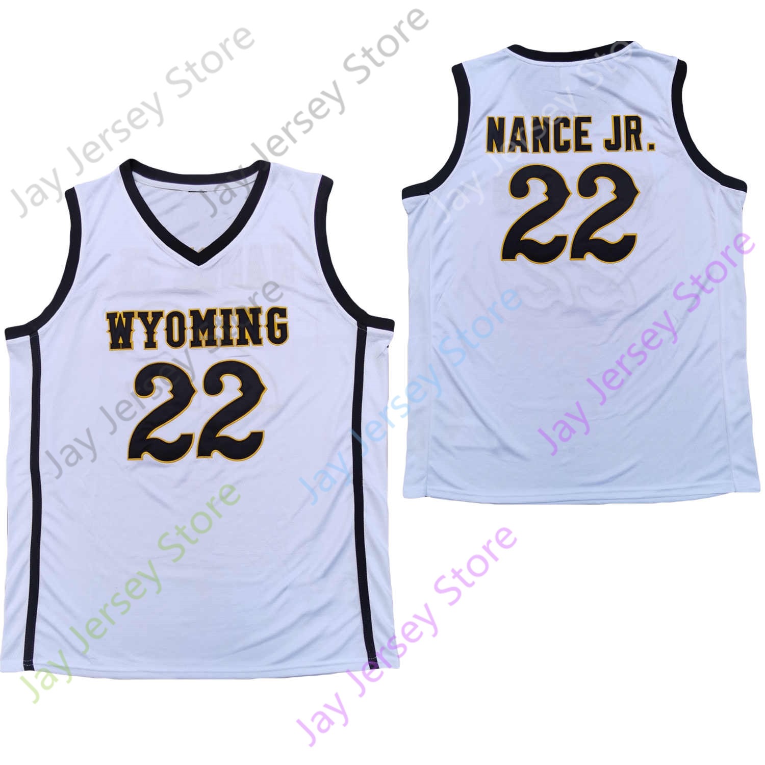 2020 New NCAA Wyoming Cowboys Jerseys 22 Larry Nance Jr. Jr College Basketball Jersey White Size Youth Adult
2020 New NCAA Wyoming Cowboys Jerseys 22 Larry Nance Jr. Jr College Basketball Jersey White Size Youth Adult