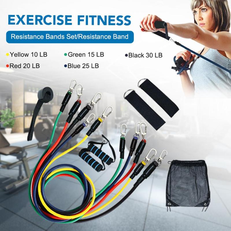 11Pcs Resistance Bands Set Yoga Exercise Fitness Band Rubber Loop Tube Bands Gym Fitness Exercise Pilates Yoga Brick
11Pcs Resistance Bands Set Yoga Exercise Fitness Band Rubber Loop Tube Bands Gym Fitness Exercise Pilates Yoga Brick