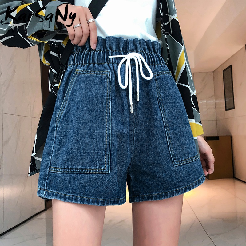 KarSaNy Women' Denim Shorts For Women Summer Plus Size Short Jeans Loose 2020 Women Shorts Jeans High Waisted Plus Size, Blue
KarSaNy Women' Denim Shorts For Women Summer Plus Size Short Jeans Loose 2020 Women Shorts Jeans High Waisted Plus Size, Blue