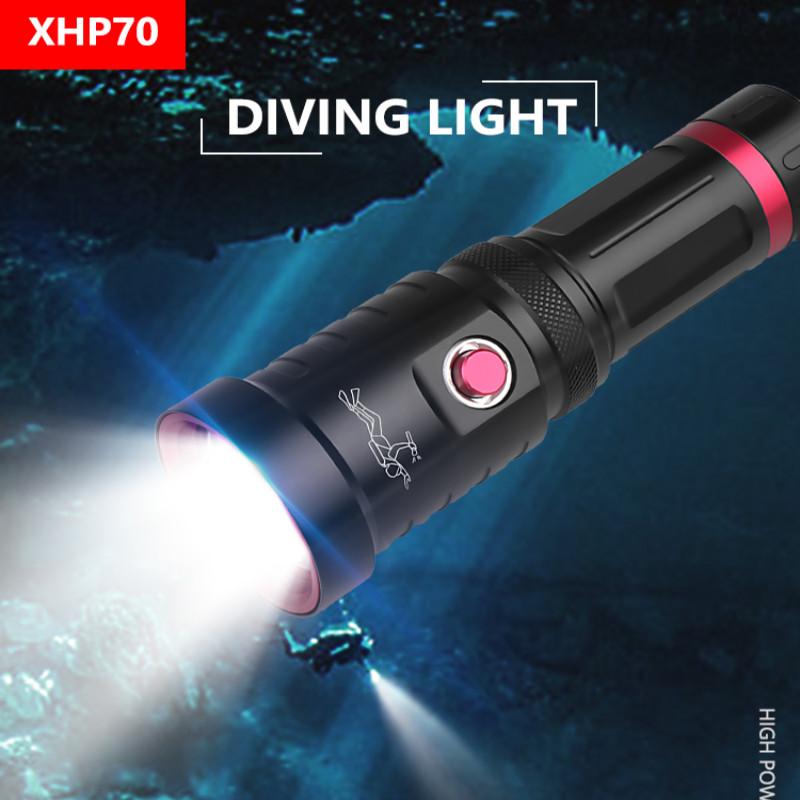 Dive Diving Light XHP70 Glare Waterproof Lamp Fixed Focus Amphibious Light Professional Diving Glare Torches
Dive Diving Light XHP70 Glare Waterproof Lamp Fixed Focus Amphibious Light Professional Diving Glare Torches