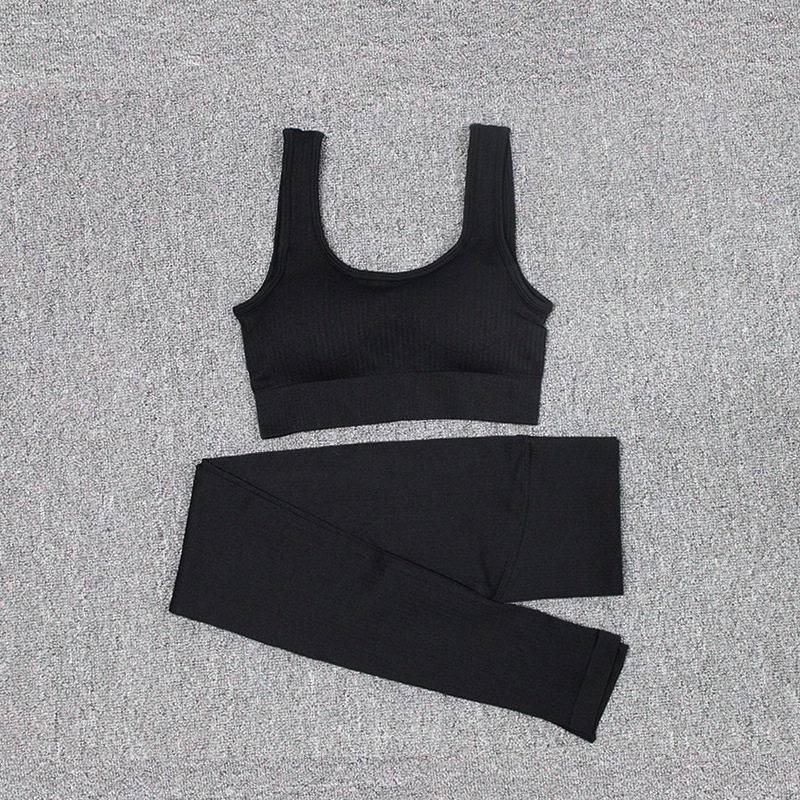 NORMOV Women Sports Yoga Set Fitness 2 PCS Set Bra+High Waist Suits Gym Running Yoga Suit Summer Workout Seamless Fitness, Blue
NORMOV Women Sports Yoga Set Fitness 2 PCS Set Bra+High Waist Suits Gym Running Yoga Suit Summer Workout Seamless Fitness, Blue