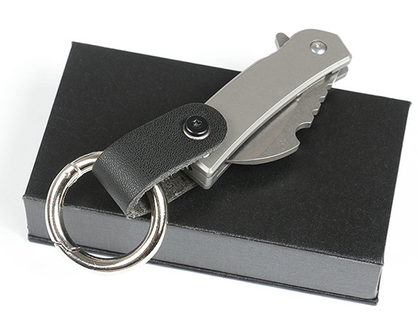 Jefrey Collins End High Mini Small Karambit Claw Folding Knife D2 Blade TC4 Titanium Alloy Handle With Repair Tool