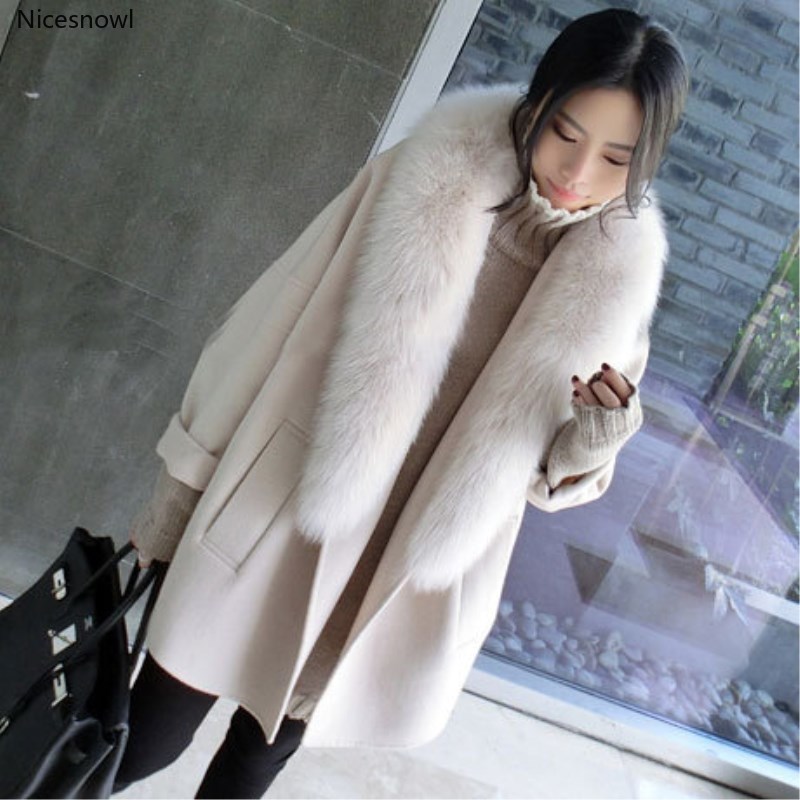 Winter Coat Women Wool Warm 2020 New Winter Coat Female Korean Loose Fur Collar Cocoon Size Large Cloth, Beige
Winter Coat Women Wool Warm 2020 New Winter Coat Female Korean Loose Fur Collar Cocoon Size Large Cloth, Beige