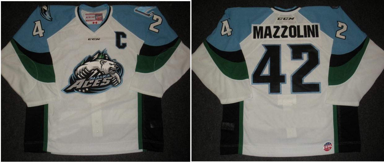 Custom Men Youth women Vintage ECHL 2013 14 Alaska Aces 42 Nick Mazzolini CCM Hockey Jersey Size S-5XL or custom any name or number, Black
Custom Men Youth women Vintage ECHL 2013 14 Alaska Aces 42 Nick Mazzolini CCM Hockey Jersey Size S-5XL or custom any name or number, Black