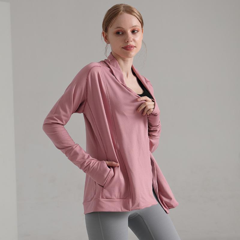 Sports Jacket Women ' Casual Fitness Clothes Top Elastic Quick-dry Slim Running Training Long-sleeved Cardigan Yoga Jacket, Black
Sports Jacket Women ' Casual Fitness Clothes Top Elastic Quick-dry Slim Running Training Long-sleeved Cardigan Yoga Jacket, Black