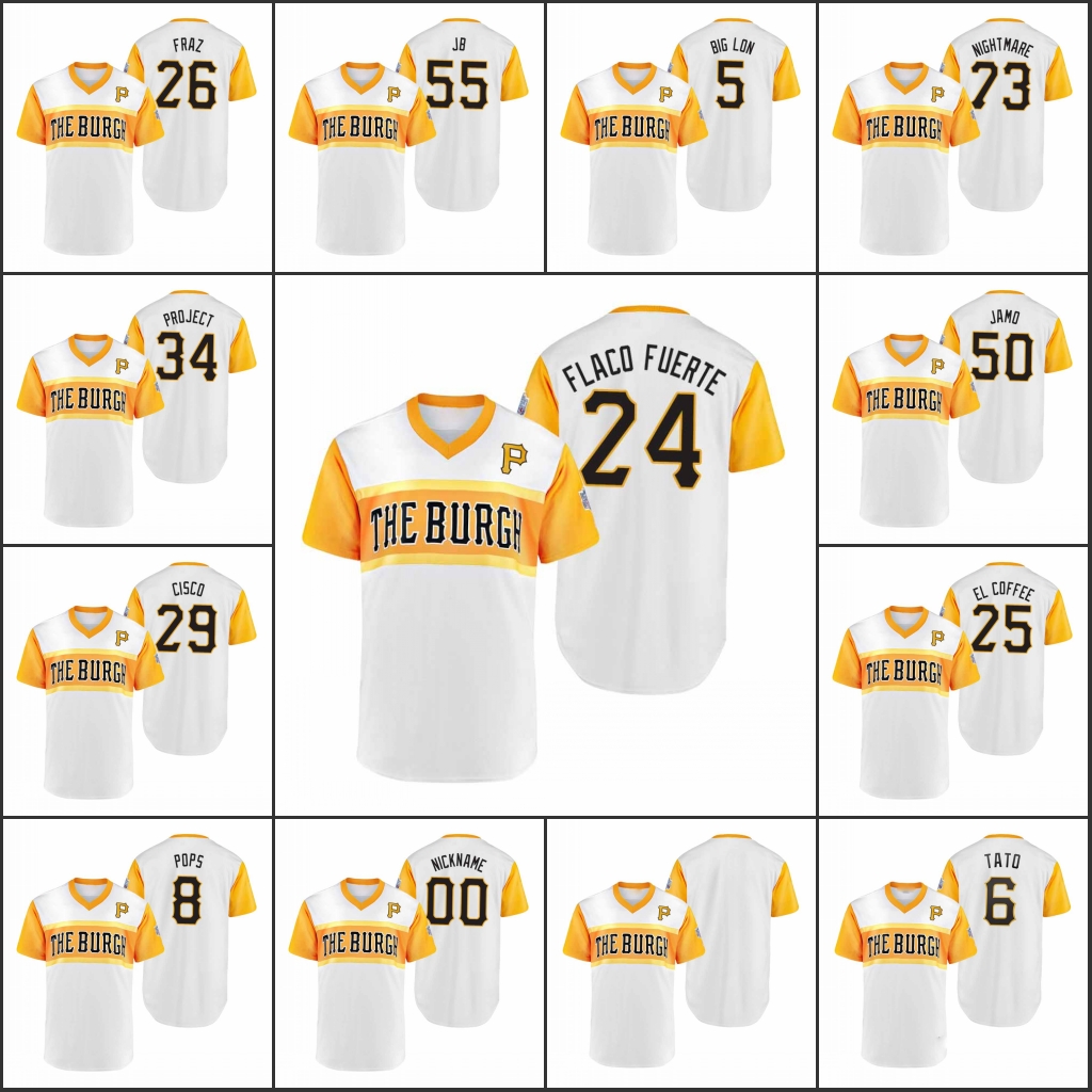 Pittsburgh Pirates Men #21 Roberto Clemente 6 Starling Marte 8 Willie Stargell Women Youth Classic Replica Custom Jersey
Pittsburgh Pirates Men #21 Roberto Clemente 6 Starling Marte 8 Willie Stargell Women Youth Classic Replica Custom Jersey