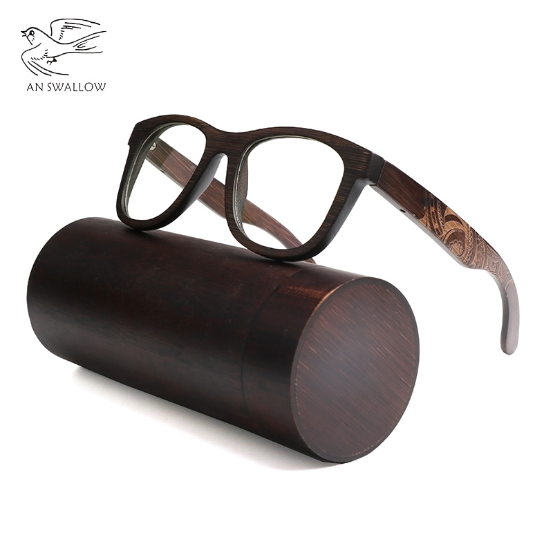 New retro bamboo leg pattern glasses | New men's and women's spectacle frames, bamboo stained brown spectacle frames, transparen
New retro bamboo leg pattern glasses | New men's and women's spectacle frames, bamboo stained brown spectacle frames, transparen