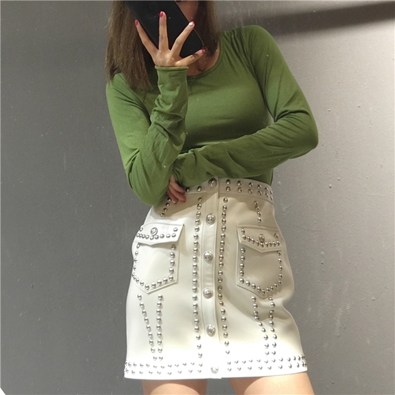 European Style Women Natural 100% Knee-Length Real Sheepskin Leather Skirt Rivet Decoration, Black
European Style Women Natural 100% Knee-Length Real Sheepskin Leather Skirt Rivet Decoration, Black