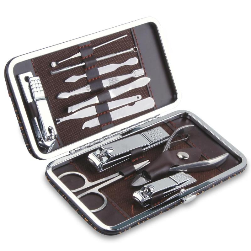 12 Pcs Stainless Steel Nail Clipper Cutter Trimmer Ear Pick Grooming Kit Manicure Pedicure Toe Nail Tools Set with Case
12 Pcs Stainless Steel Nail Clipper Cutter Trimmer Ear Pick Grooming Kit Manicure Pedicure Toe Nail Tools Set with Case