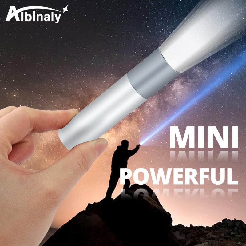 USB Rechargeable Simple creative LED Aluminum alloy focus 3 lighting modes 200 meters illumination distance
USB Rechargeable Simple creative LED Aluminum alloy focus 3 lighting modes 200 meters illumination distance