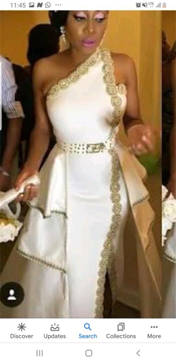 Special Link for Nakiwu Grace to Custom Made Two Wedding Dresses(Off Shoulder Long Sleeves Wedding Dress+One shoulder Mermaid Wedding Dress)