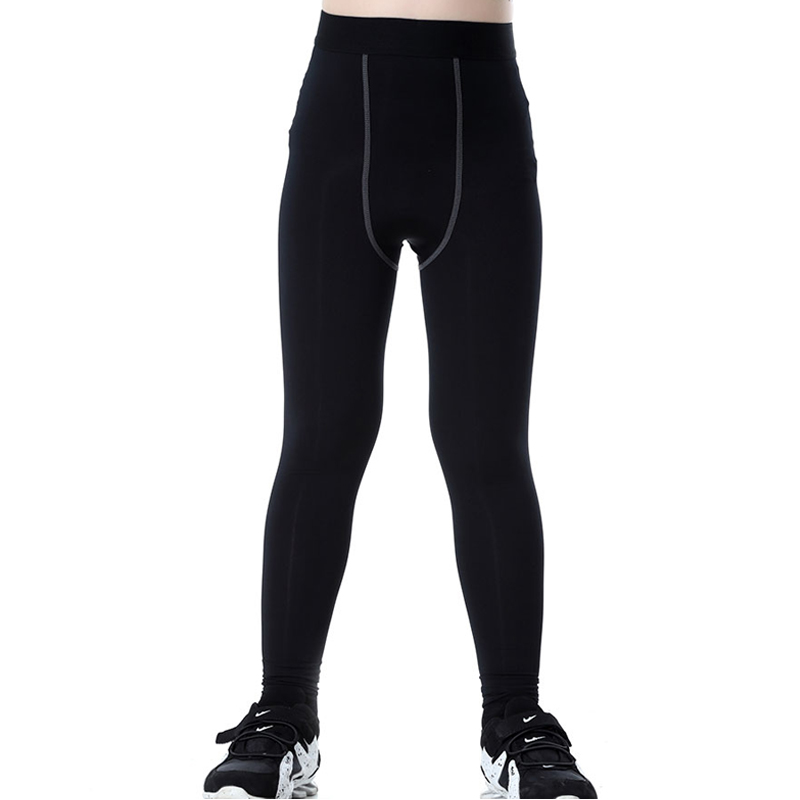 Boy's Compression tights pants exercise leggings baby training sports trousers kids sweatpants quick-dry workout pants for boys