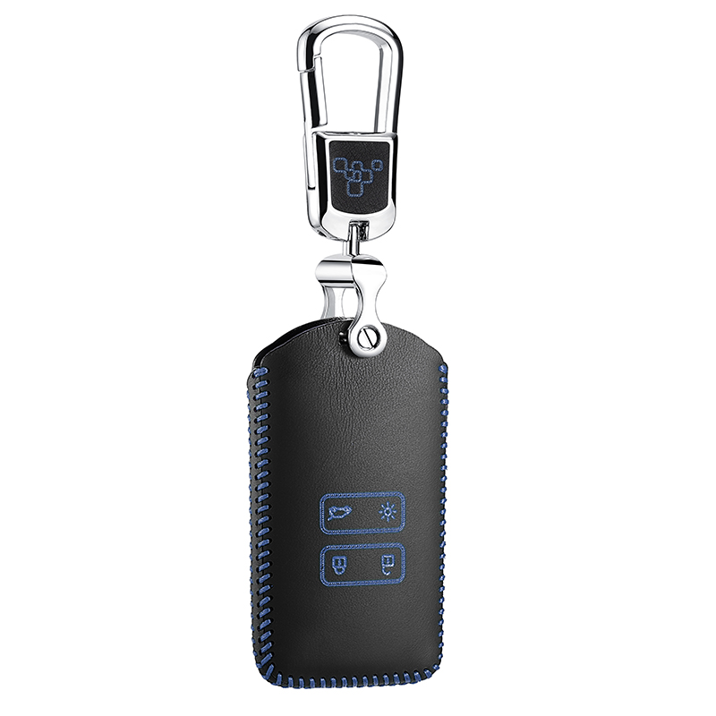 Car Key cover for Renault Koleos 2017 kadjar 2017 remote Leather key case holder 4 button key, Black
Car Key cover for Renault Koleos 2017 kadjar 2017 remote Leather key case holder 4 button key, Black