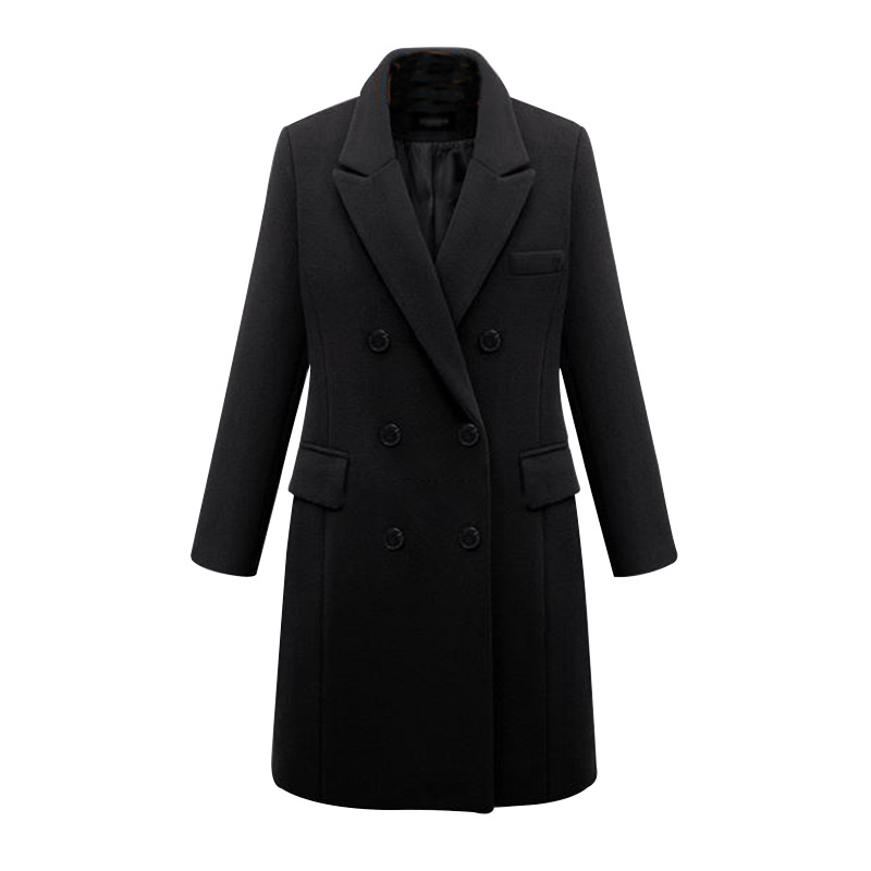 Autumn winter new plus size wool Women' trench coat fashion medium long Double breasted woolen coat women loose woolen overcoat, Khaki
Autumn winter new plus size wool Women' trench coat fashion medium long Double breasted woolen coat women loose woolen overcoat, Khaki