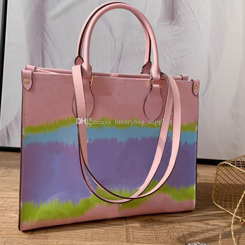 Handbags Shopping Bags Purses Fashion Hot Sale Fashion New Style Gradual Change Tie-Dyed Printing Women Tote Bag Fast Shipping Hardware
Handbags Shopping Bags Purses Fashion Hot Sale Fashion New Style Gradual Change Tie-Dyed Printing Women Tote Bag Fast Shipping Hardware