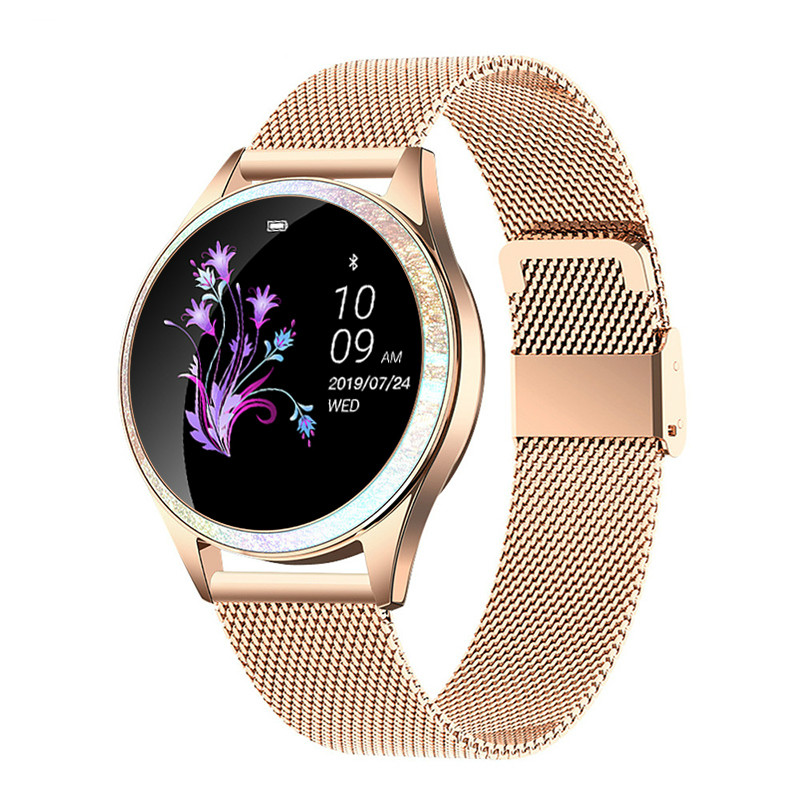Bluetooth Smart Watch Women Full Screen Diamond Alloy Smartwatch Heart Rate Monitor Sport Lady Watch for IOS Android xiaomi KW20
Bluetooth Smart Watch Women Full Screen Diamond Alloy Smartwatch Heart Rate Monitor Sport Lady Watch for IOS Android xiaomi KW20