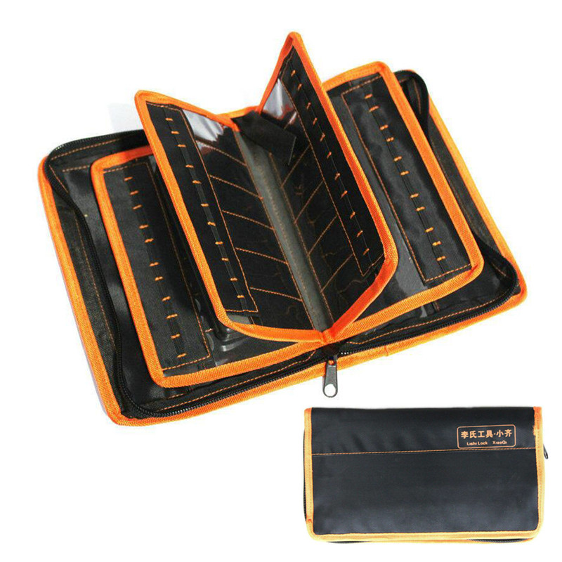 2 in 1 LiShi Tool Bag For Lishi Tool Set 50pcs Can Be Packed Locksmith Tools Thicken Tool Storage Bag
2 in 1 LiShi Tool Bag For Lishi Tool Set 50pcs Can Be Packed Locksmith Tools Thicken Tool Storage Bag
