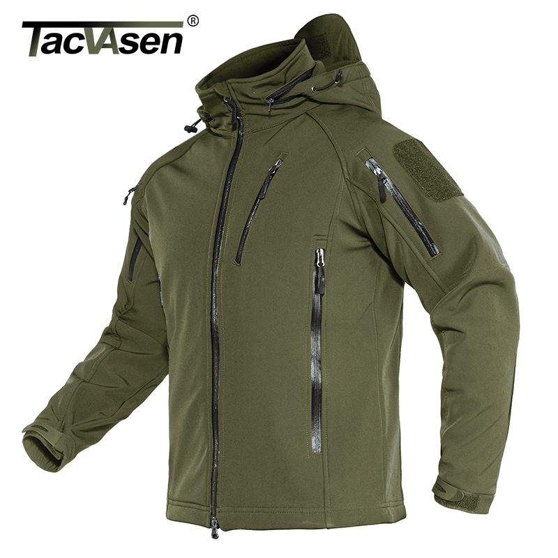 TACVASEN Tactical Jacket Men Winter Fleece Lining Hooded Softshell Army Jacket Coat Windproof Assault Coat 4XL, Black
TACVASEN Tactical Jacket Men Winter Fleece Lining Hooded Softshell Army Jacket Coat Windproof Assault Coat 4XL, Black