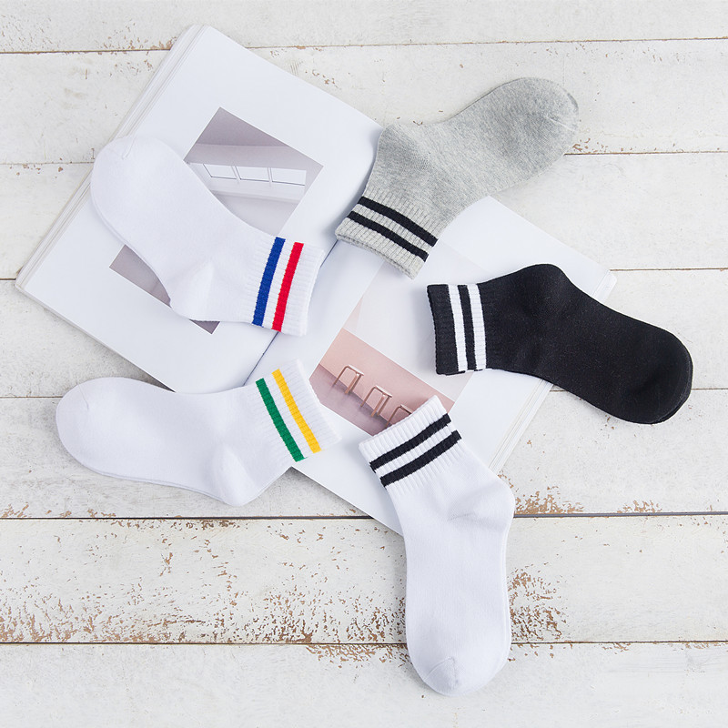 New Stripe Knee-high Socks Women Cotton Sock Breathable Casual Sports Socks For Running Walking Girls Sock Slippers 1 Pair Pack
New Stripe Knee-high Socks Women Cotton Sock Breathable Casual Sports Socks For Running Walking Girls Sock Slippers 1 Pair Pack
