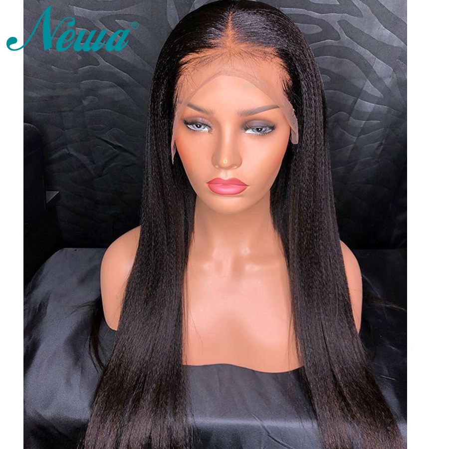 Newa Hair Yaki Straight With Baby Hair Brazilian Remy Hair Italian Yaki Pre Plucked, Natural color
Newa Hair Yaki Straight With Baby Hair Brazilian Remy Hair Italian Yaki Pre Plucked, Natural color