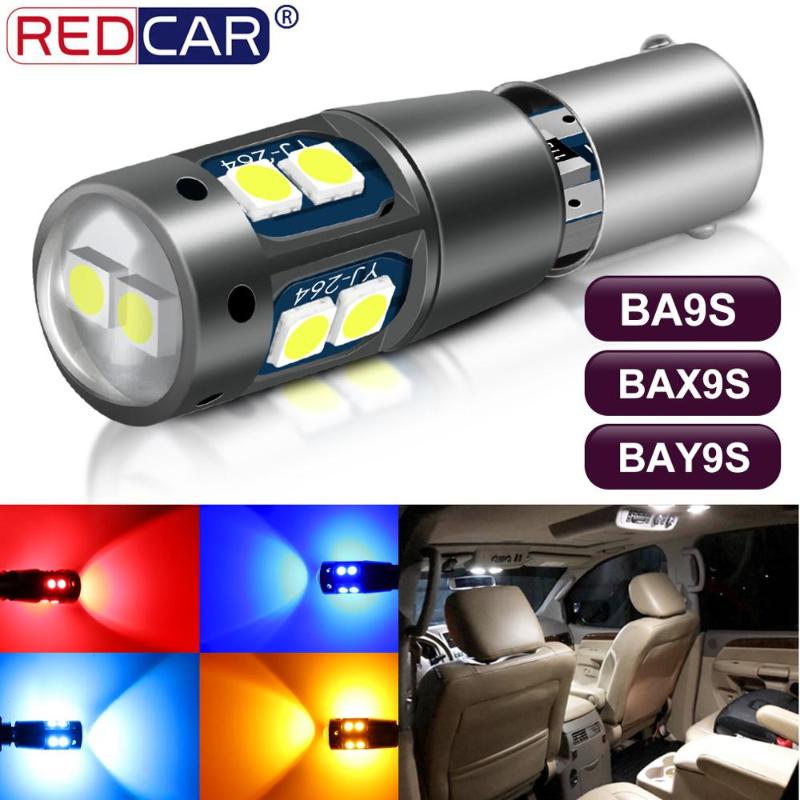 1pcs BA9S BAX9S BAY9S Led Bulb H21W BAY9S H6W T4W T11 10SMD 3030 Chips Canbus Car Clearance Lights Auto Parking License Lamps, As pic
1pcs BA9S BAX9S BAY9S Led Bulb H21W BAY9S H6W T4W T11 10SMD 3030 Chips Canbus Car Clearance Lights Auto Parking License Lamps, As pic