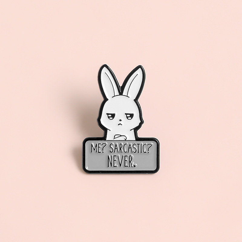 Cute White Animal Rabbit Small Funny Enamel Brooches Pins for Women Girl Men Christmas Gift Demin Shirt Decor Brooch Pin Metal Kawaii Badge, Gray
Cute White Animal Rabbit Small Funny Enamel Brooches Pins for Women Girl Men Christmas Gift Demin Shirt Decor Brooch Pin Metal Kawaii Badge, Gray