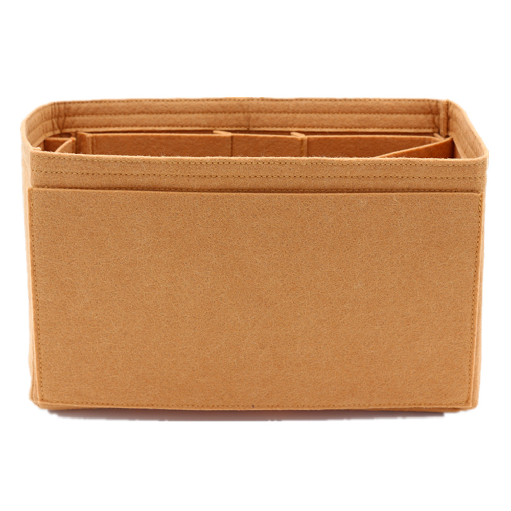 SPEEDY 25 30 35 Felt Cloth Insert Bag khaki Makeup Handbag shaper Organizer Travel Inner Purse Portable Cosmetic Bags CX200715